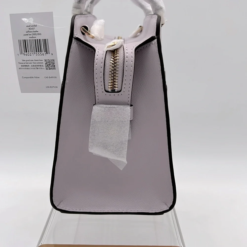 Kate Spade Madison Small Satchel Pastel Lavender